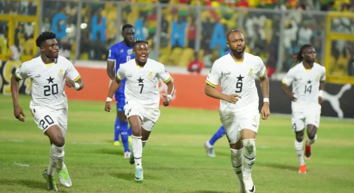 Jordan Ayew hattrick seal major win for Ghana against CAR for 2026 World Cup qualifier